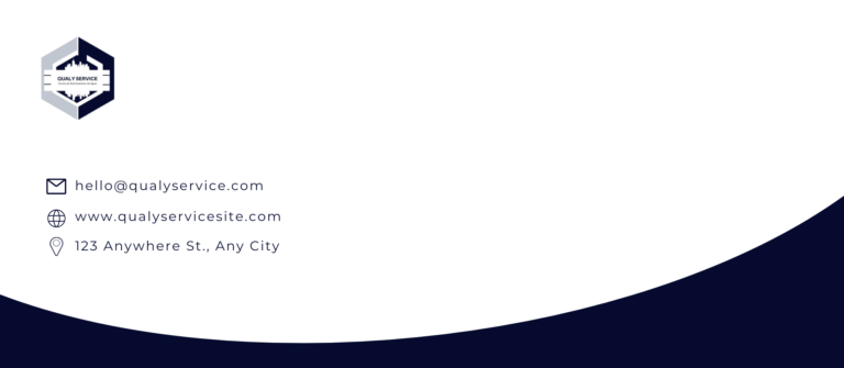 Pattern Envelope Corporativo Qualy Service