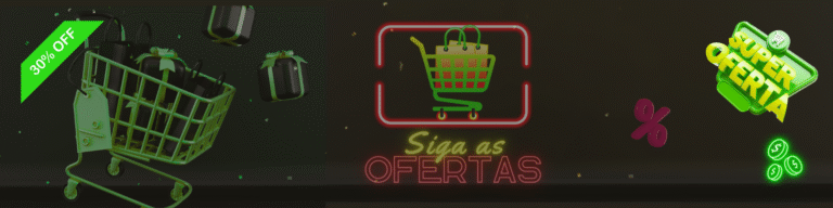 Pattern - Fundo para Redes Sociais Siga as Ofertas