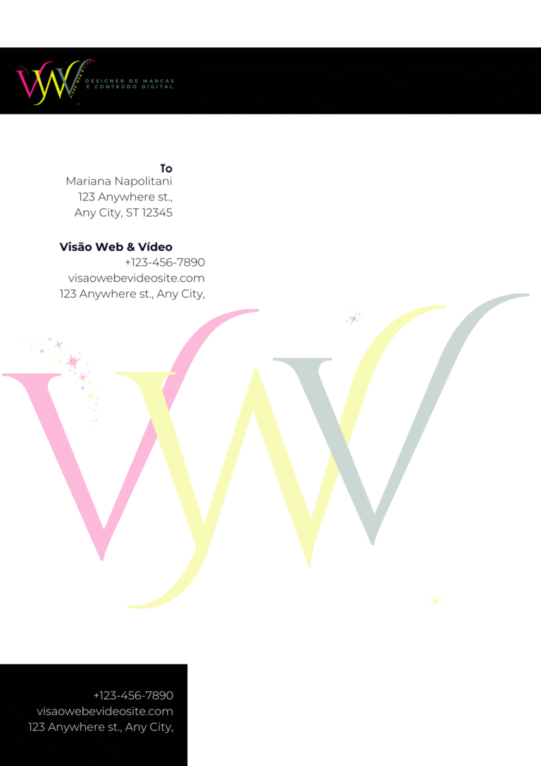 Pattern Papel Timbrado Visão Web e Vídeo