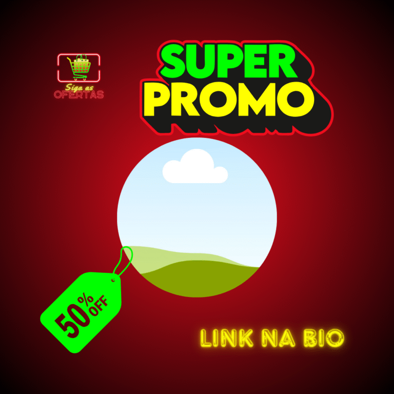 Pattern Template de post quadrado para Instagram Siga As Ofertas