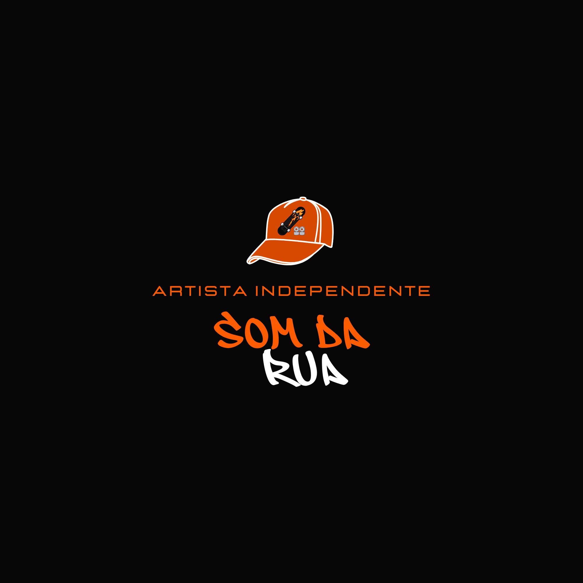 Tagline Som Da Rua Fundo Escuro