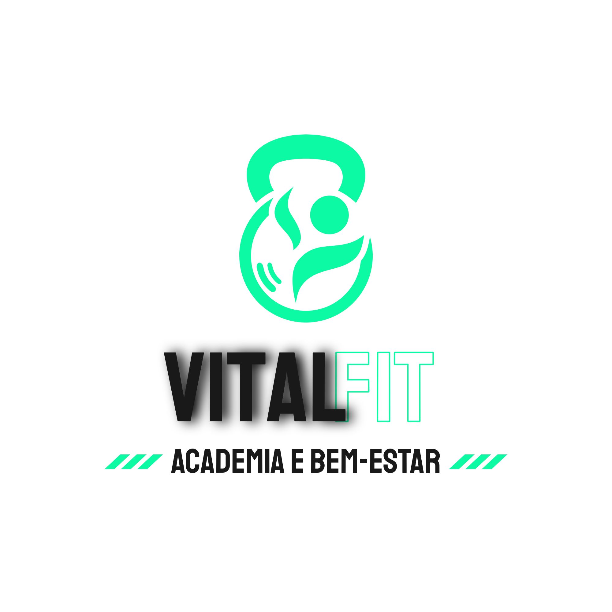 Tagline VitalFit Fundo Branco