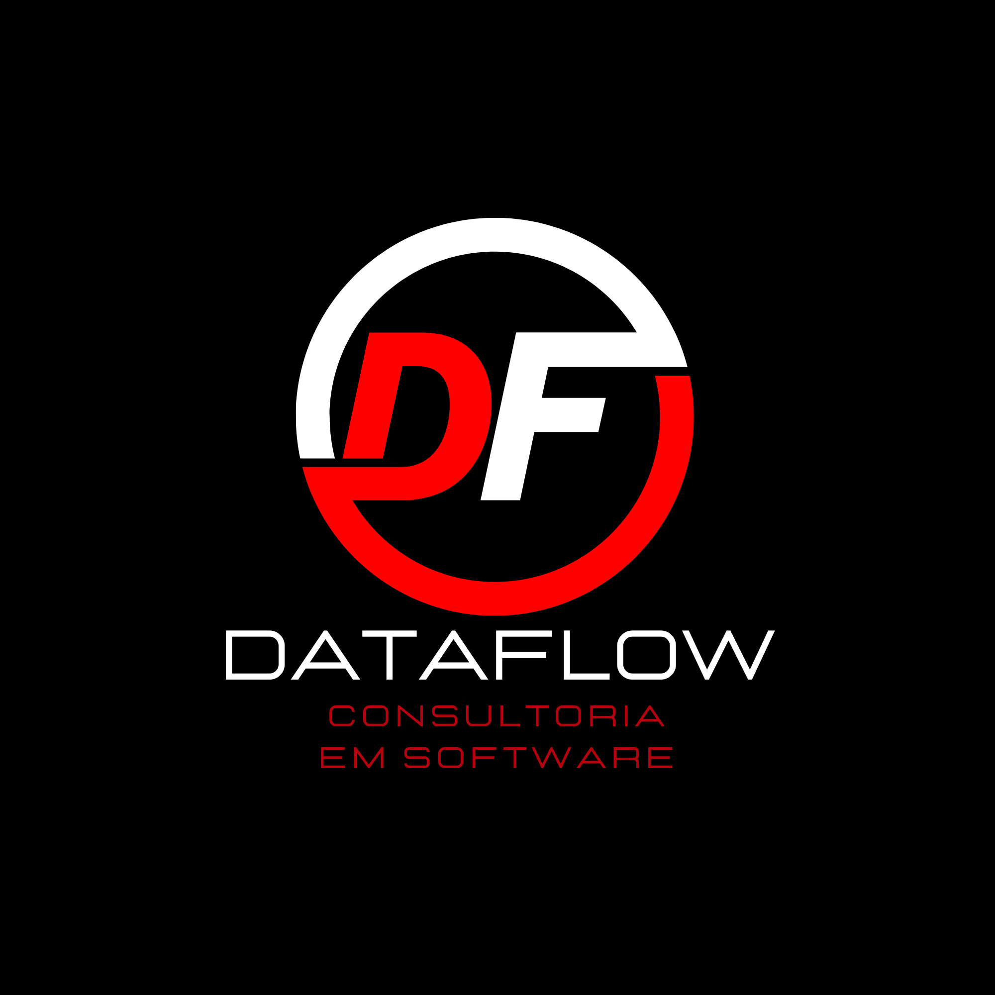 Versão Principal DataFlow Fundo Escuro