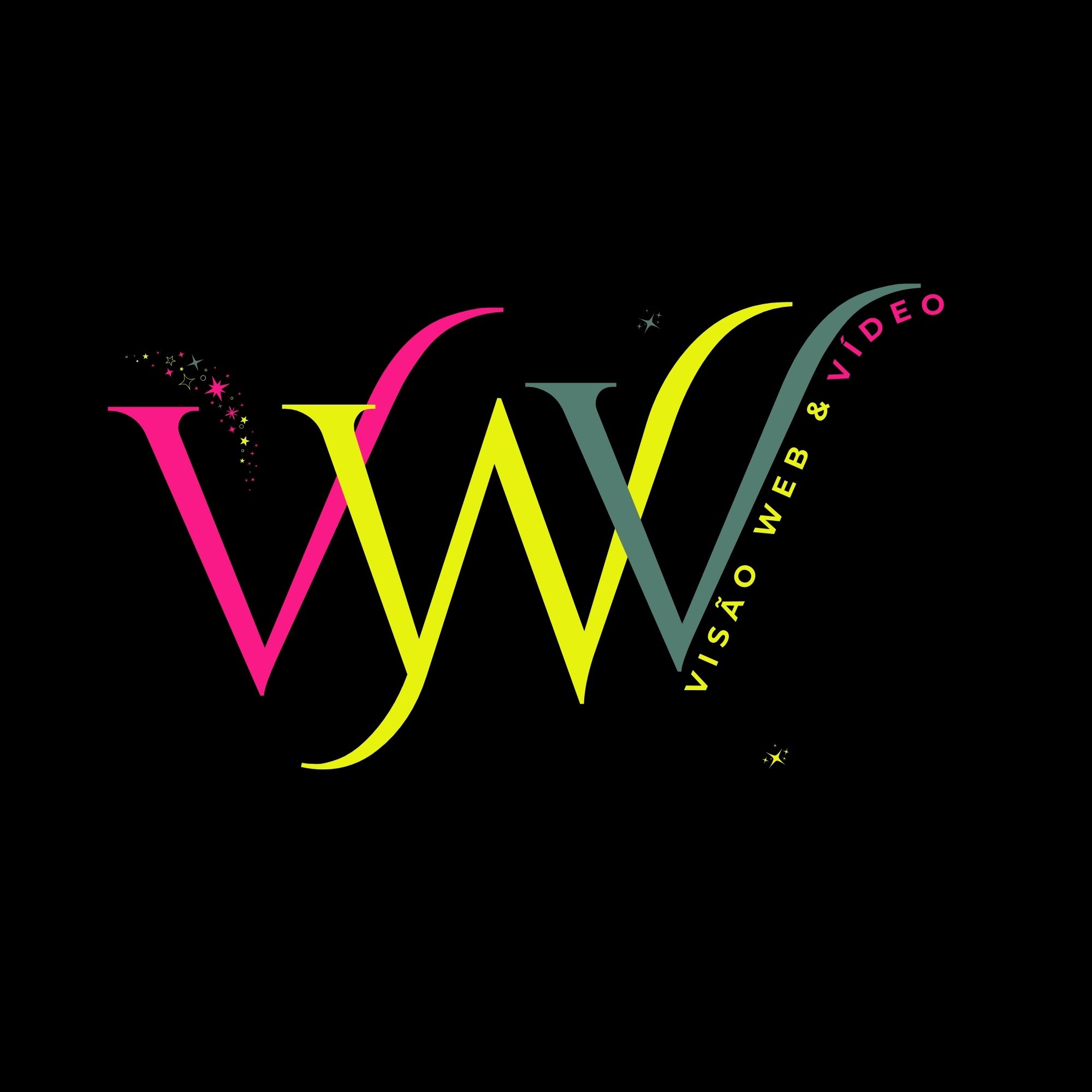 Versão Principal Visão Web & Vídeo Fundo Escuro