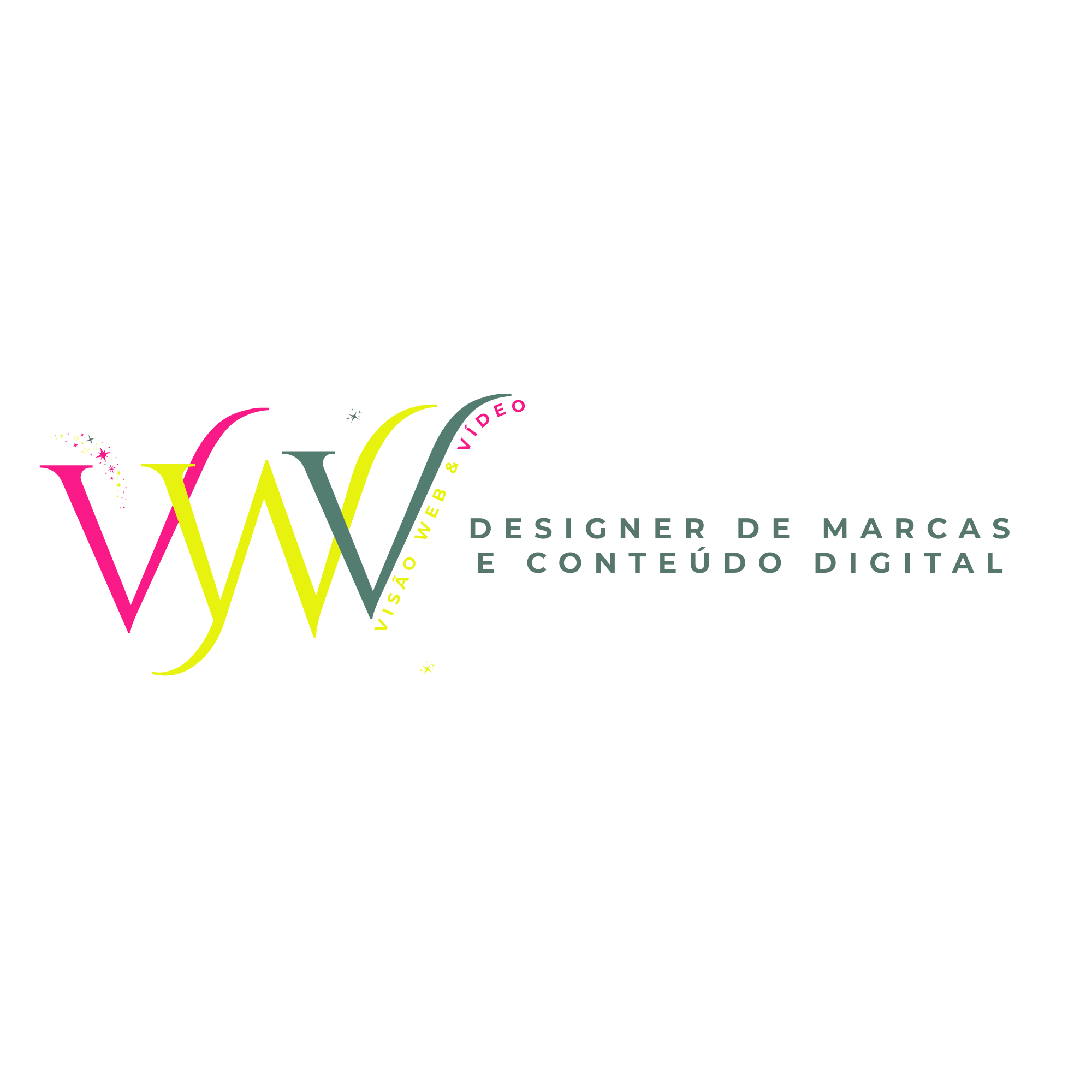 Versão Secundária Visão Web & Vídeo Fundo Branco